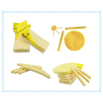 Cheap Price Cosmetic Compressed Cellulose Sponge for Face Cleaning